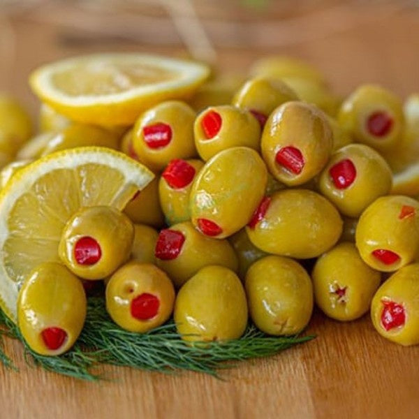 EgeHarmanı™ Biberli Yeşil Zeytin (10kg) (201-230 Kalibre)