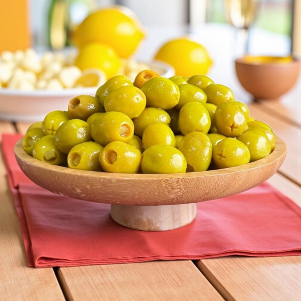 EgeHarmanı™ Limonlu Dolgulu Zeytin (5kg) (201-230 Kalibre)