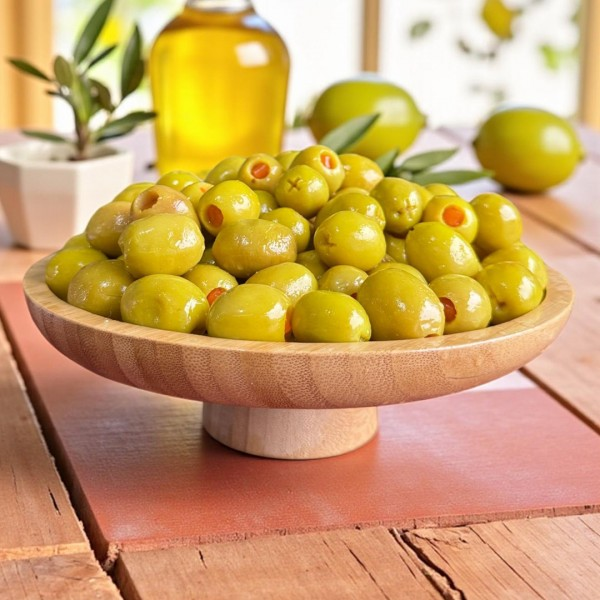 EgeHarmanı™ Portakal Dolgulu Zeytin (10kg) (201-230 Kalibre)