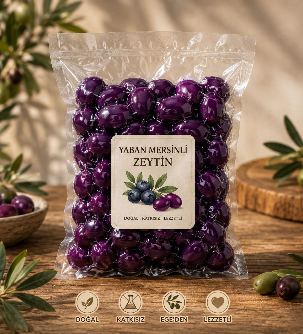 EgeHarmanı™  9 Çeşit 4.5 Kilogram Zeytin Paketi