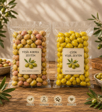 EgeHarmanı™  9 Çeşit 4.5 Kilogram Zeytin Paketi