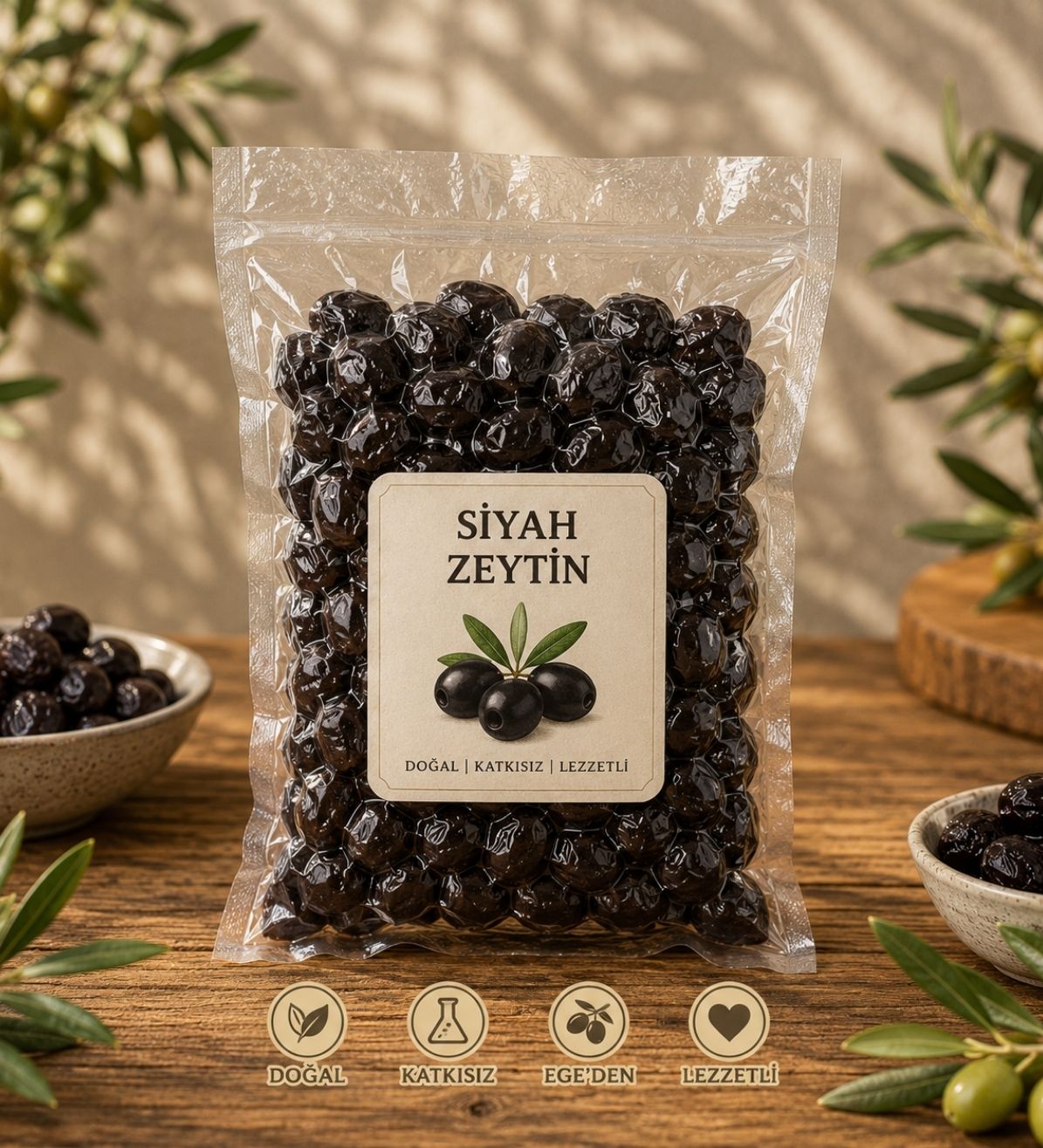 EgeHarmanı™  9 Çeşit 4.5 Kilogram Zeytin Paketi