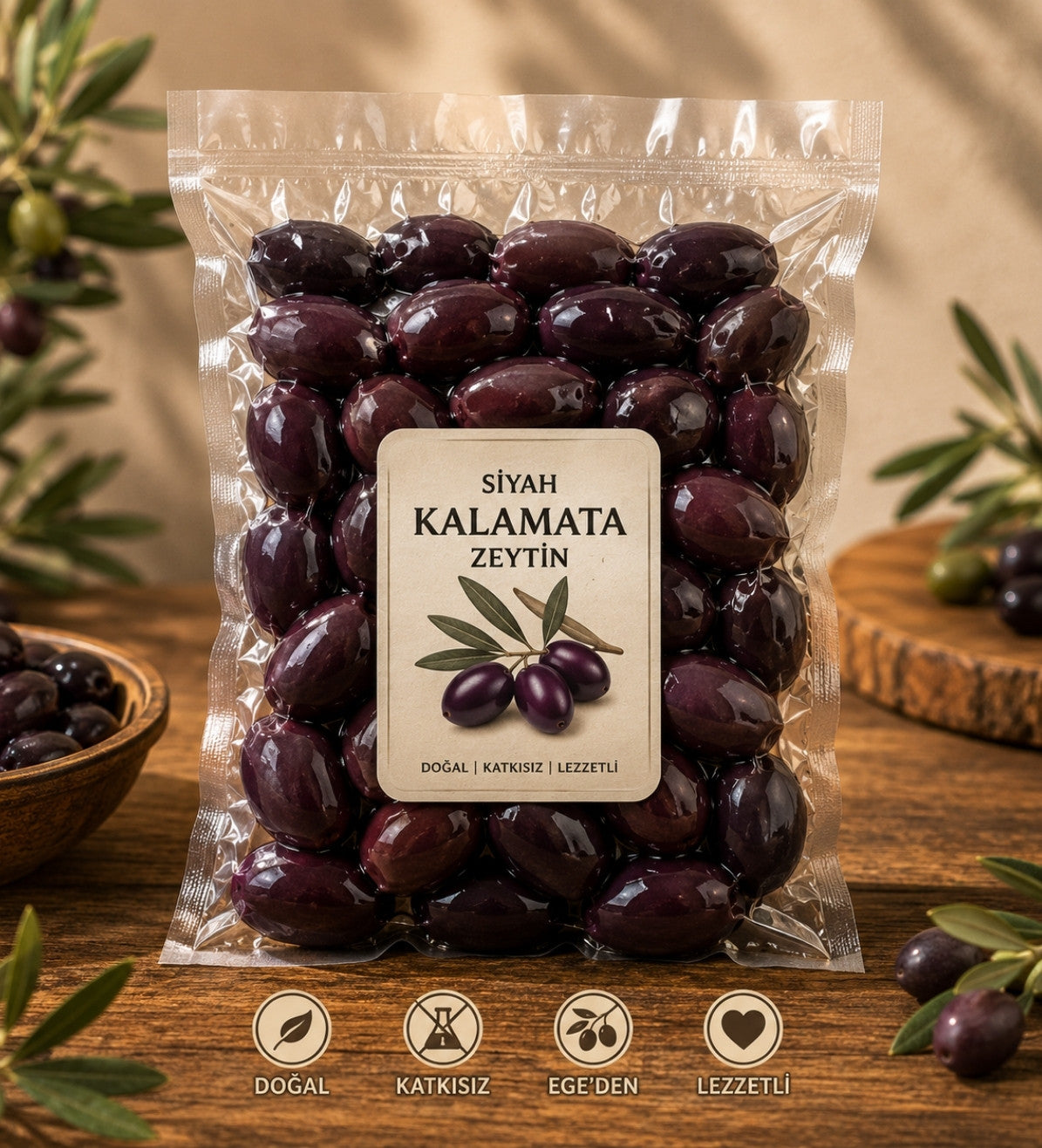 EgeHarmanı™  9 Çeşit 4.5 Kilogram Zeytin Paketi